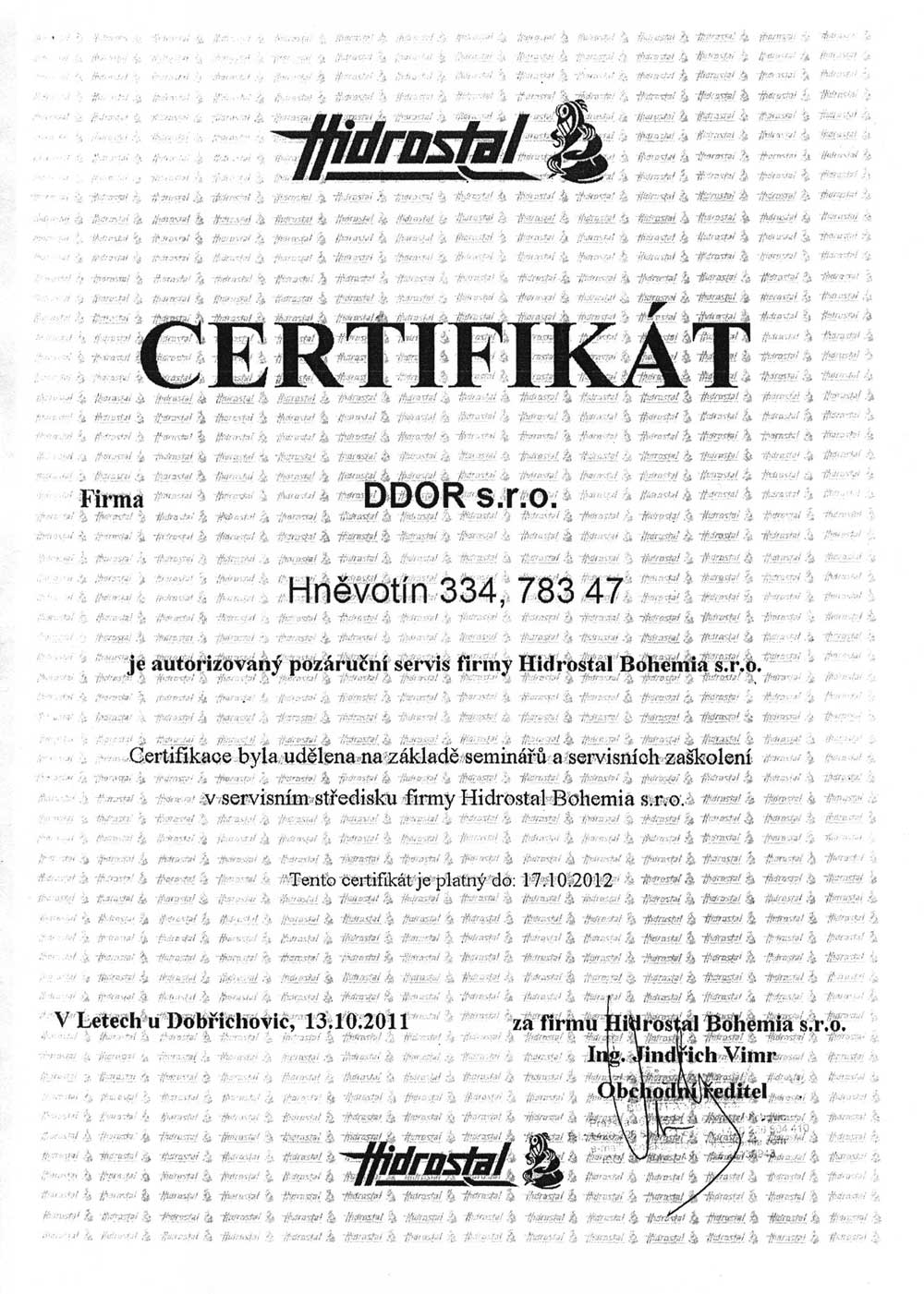 hidrostalc